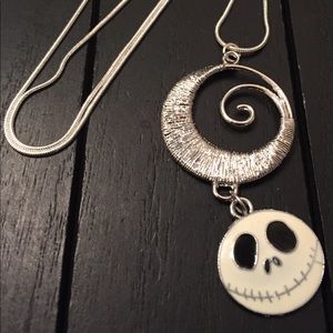 22” Sterling Silver Plated Necklace with Charm